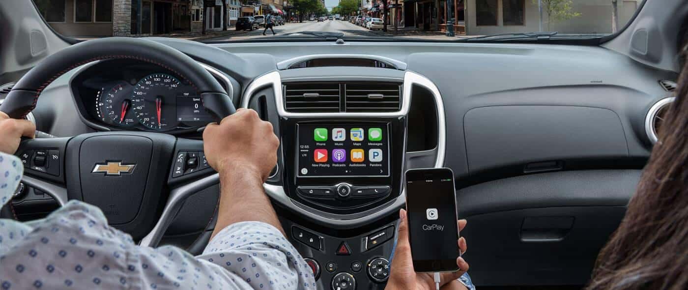 Interior Of The 2017 Chevrolet Sonic Gregg Young Chevy Norwalk