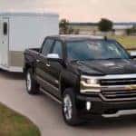 2018 Chevrolet Silverado trailer in country at dusk