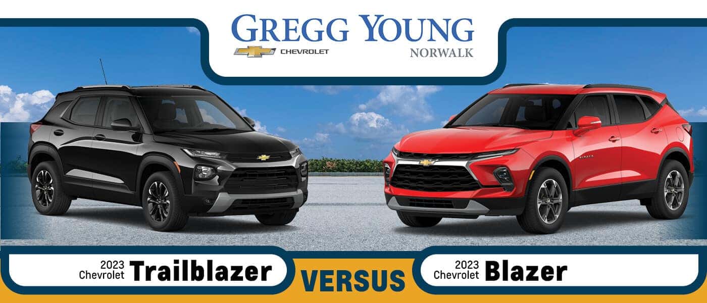 2023 Chevy Trailblazer vs. Blazer Size Dimensions Features