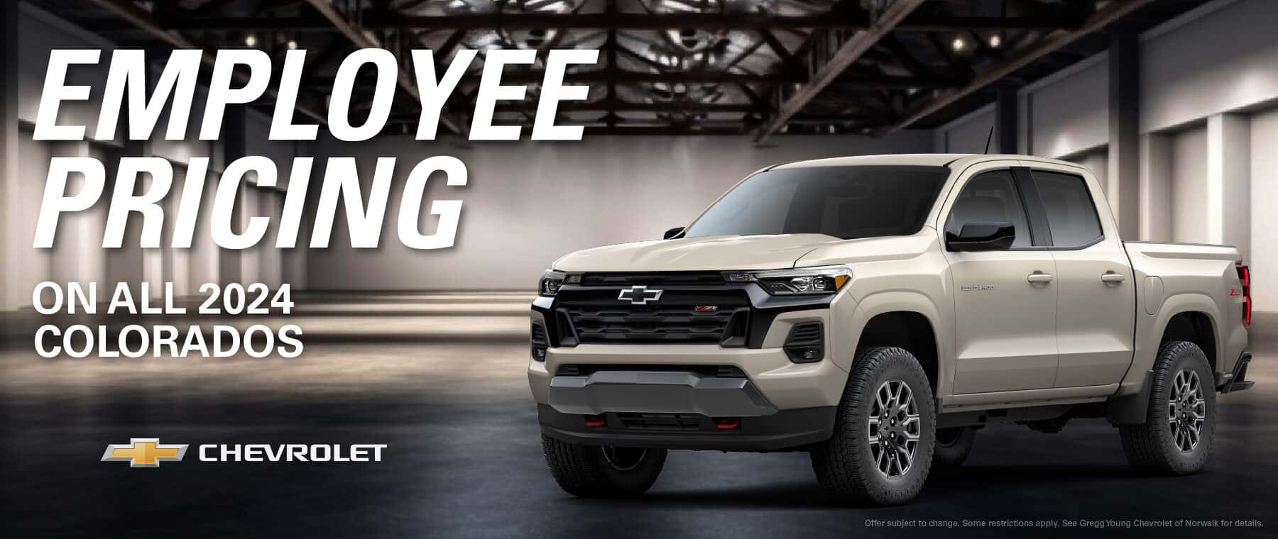 2024 Chevy Colorado - Employee Pricing