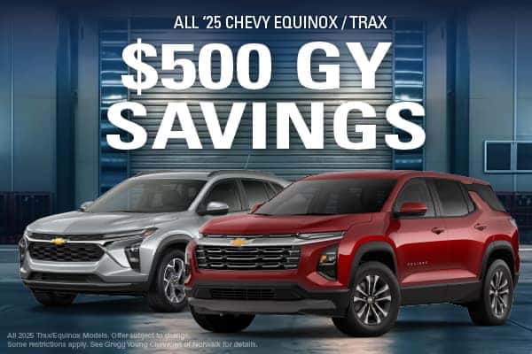 2025 Chevrolet Equinox and Trax