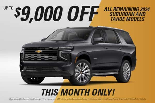 2024 CHEVROLET SUBURBAN AND TAHOE