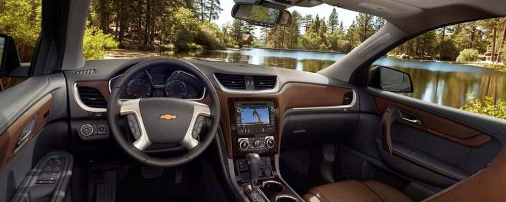 Bring Everyone In The Deluxe 2017 Chevrolet Traverse Interior