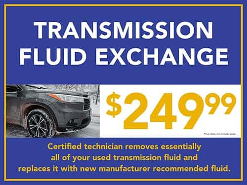 Transmission Fluid Exchange