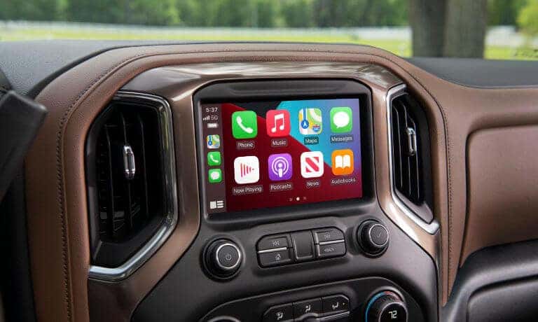 2022 Chevy Silverado 1500 Interior Infotainment Car Play