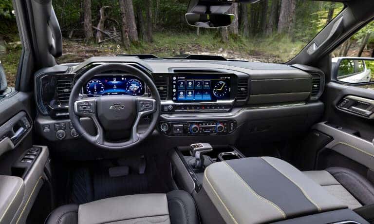 2023 Chevy Silverado 1500 Interior Front Dashboard And Infotainment System