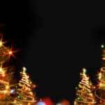 Christmas tree-shaped light design