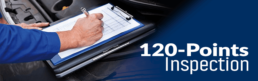 120 Points Inspection Harmony Honda