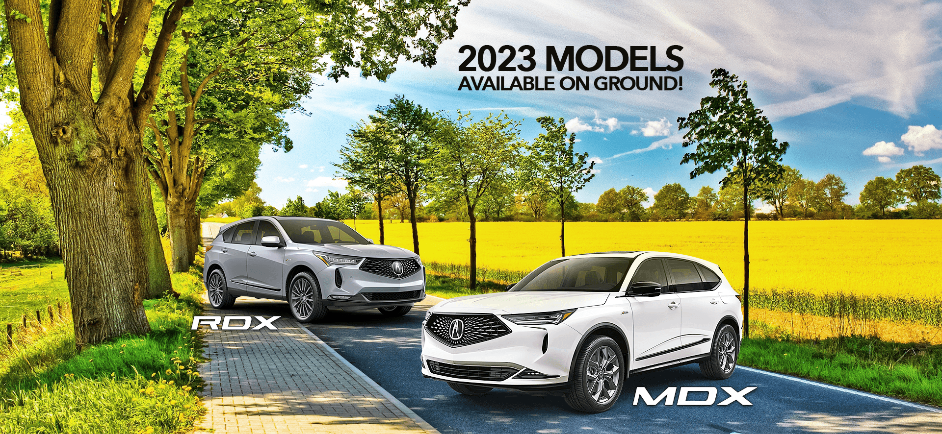2023 Acura RDX & MDX