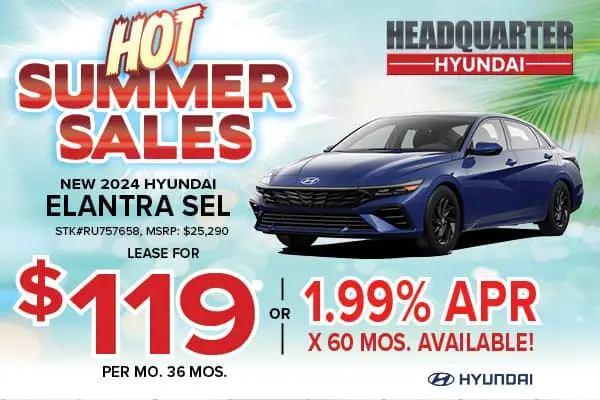 Hyundai Finance Specials in Sanford | Headquarter Hyundai