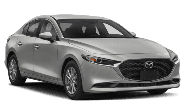 2020 Mazda3 front view comparison thumbnail