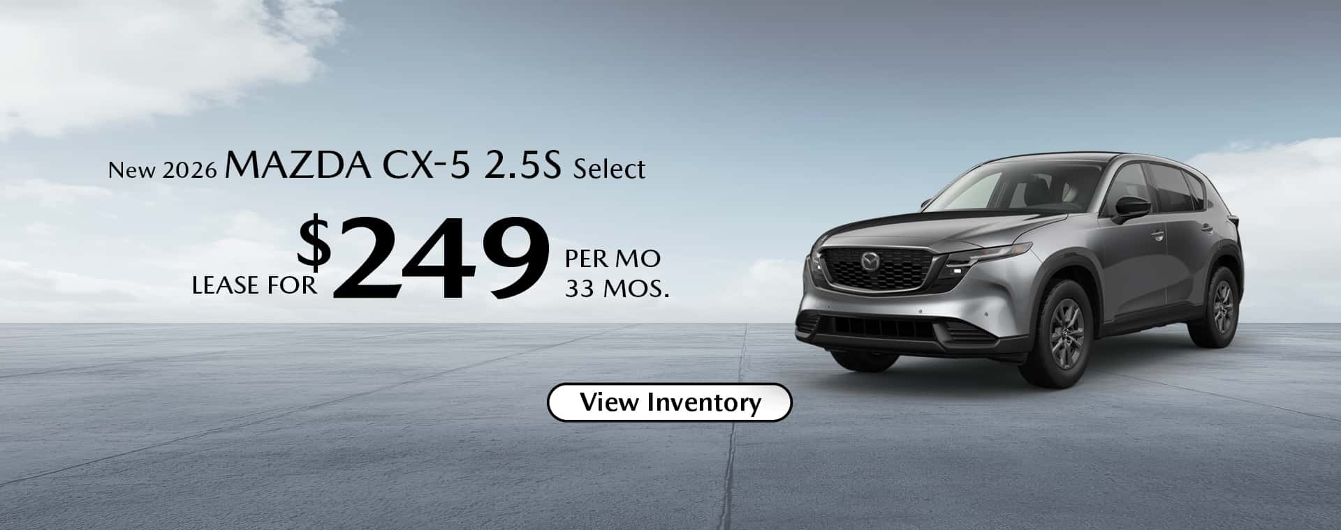 New 2026 Mazda CX-5 2.5S Select