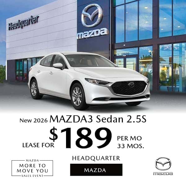 2026 Mazda3 Sedan 2.5S