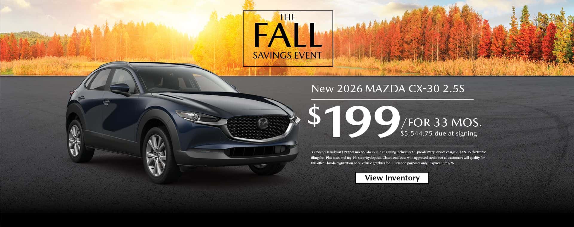 New 2026 Mazda CX-30 2.5S