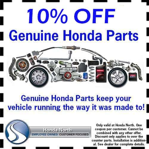 Honda Parts Specials In Danvers Oem Auto Parts At Honda North