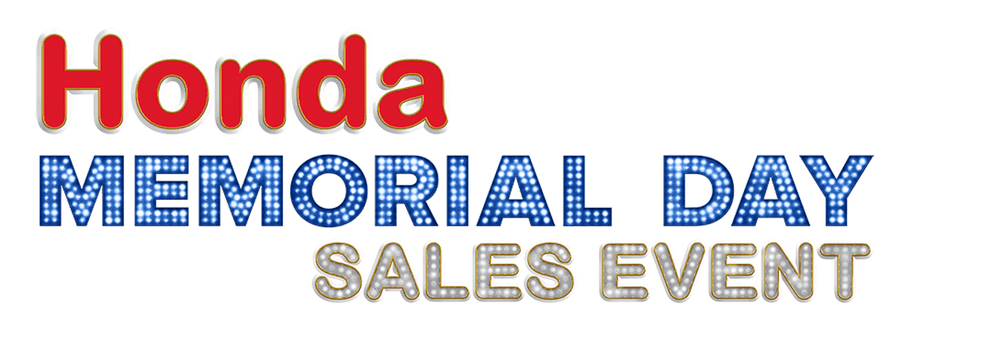 Memorial Day Sales Event at Honda North