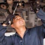 Working Under Car