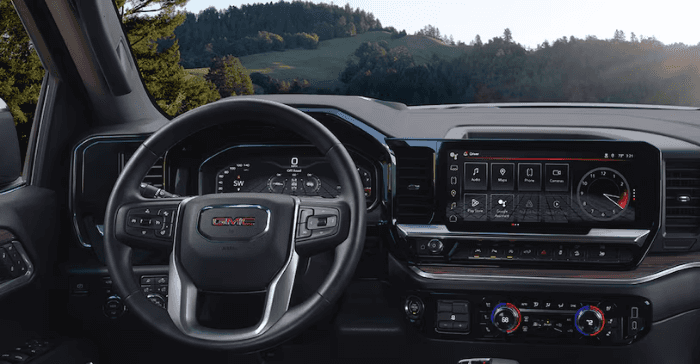 2025 GMC Sierra 1500 Interior