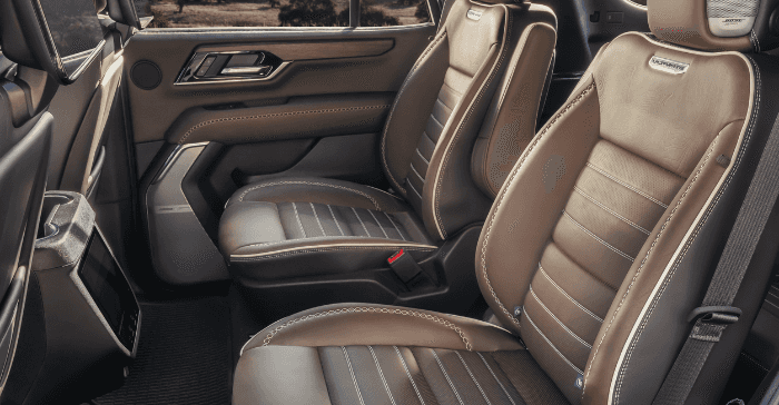 Chevy Tahoe Interior