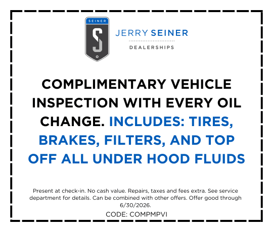 Complimentary Vehicle Inspection