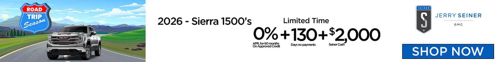 2026 Sierra 1500 APR Offer