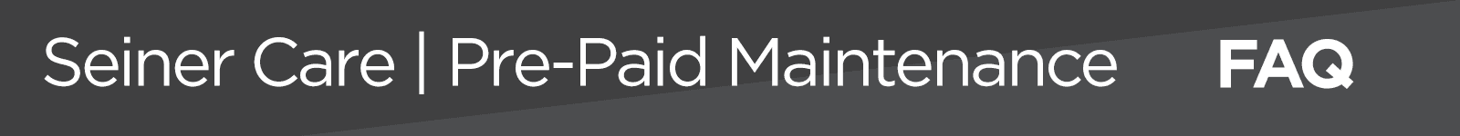 FAQ Banner