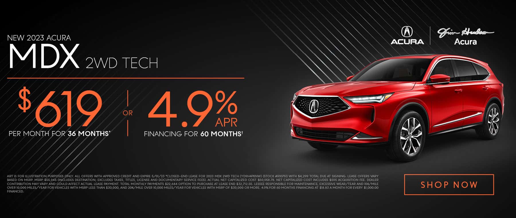 NEW 2023 ACURA MDX