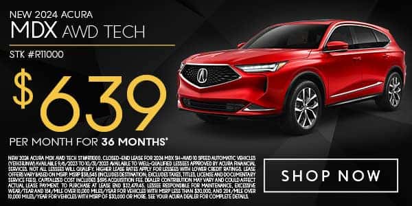New 2024 Acura MDX AWD Tech