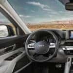 2022 Kia Telluride Driver's Seat Interior View