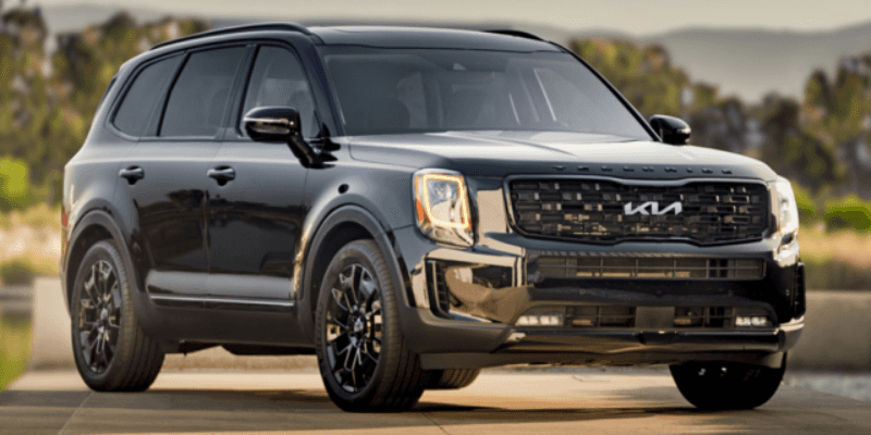 2022 Kia Telluride Parked in Nature