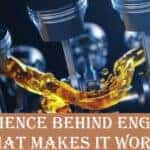 Engine oil working in an engine