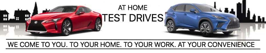 Test Drive a Lexus at Home