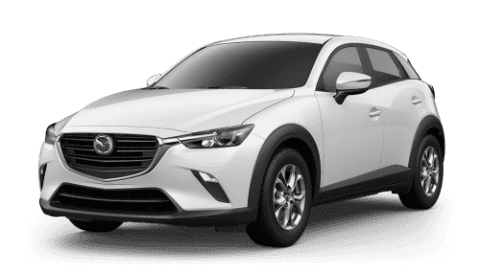 2020 Mazda CX-3 in Snowflake White Pearl