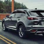 2020 MAZDA CX-9 crossing a bridge