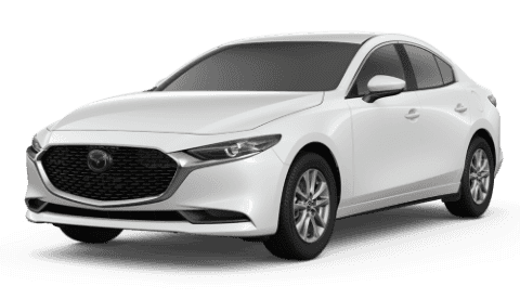 2020 Mazda3 Sedan in Snowflake White Pearl Mica