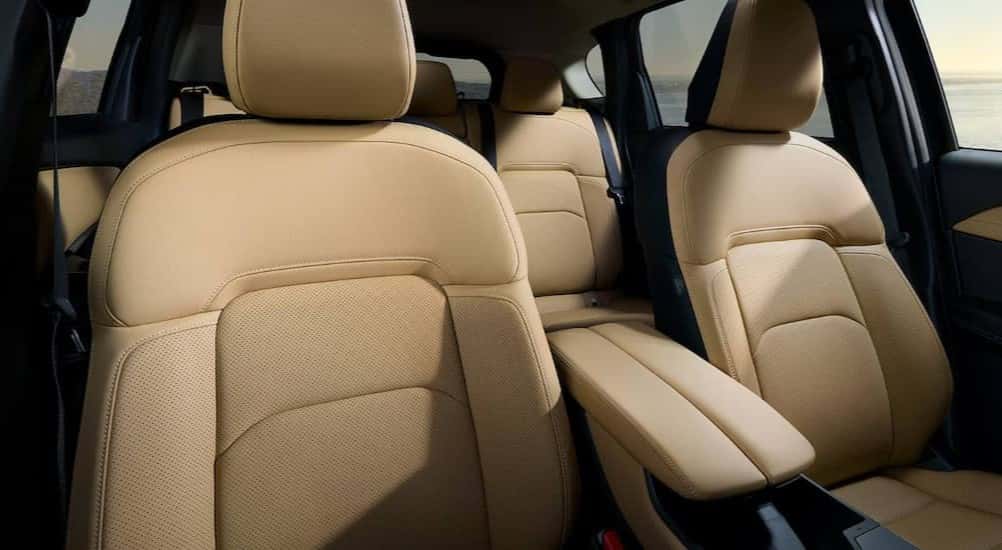 Tan seating in a 2026 Mazda CX-5.