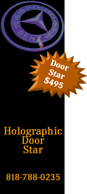 Mercedes Holographic Door Star
