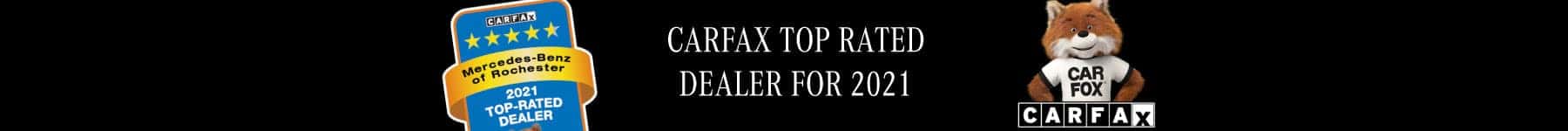 CarFax Top Rated Dealer for 2021