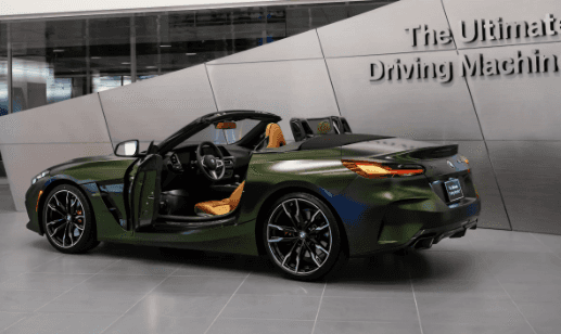 BMW Z4 M40i parking side view