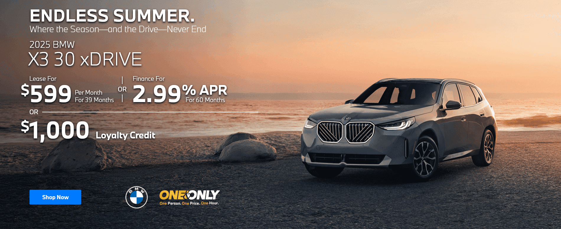 2025 BMW X3 30 xDRIVE at BMW of Barrington