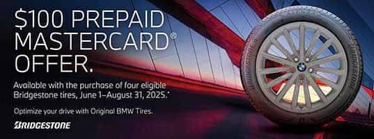 BMW Tire rebate at BMW of Barrington