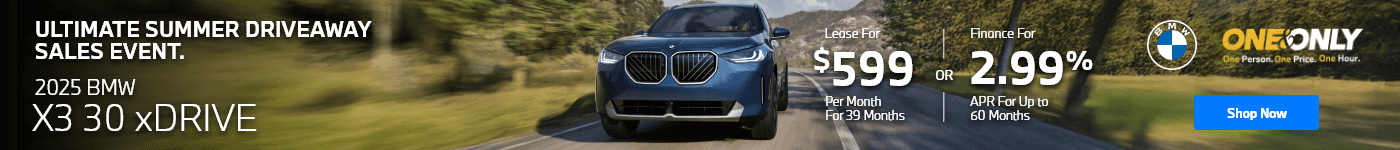 2025 BMW X3 30 xDRIVE at BMW of Barrington