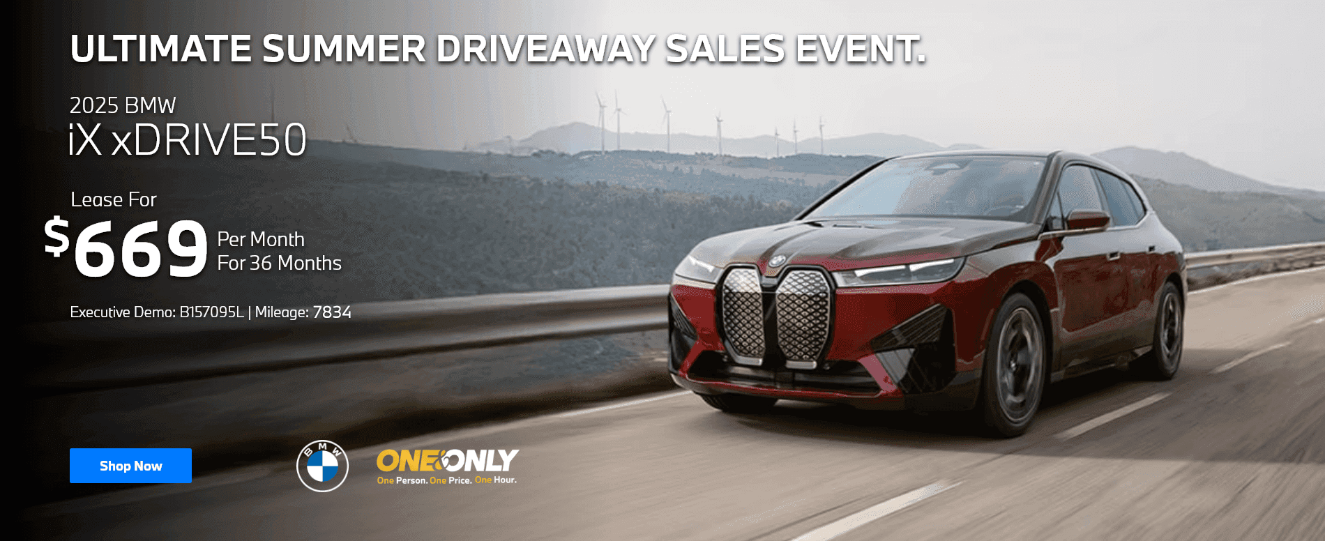 2025 BMW iX xDRIVE50 at BMW of Barrington