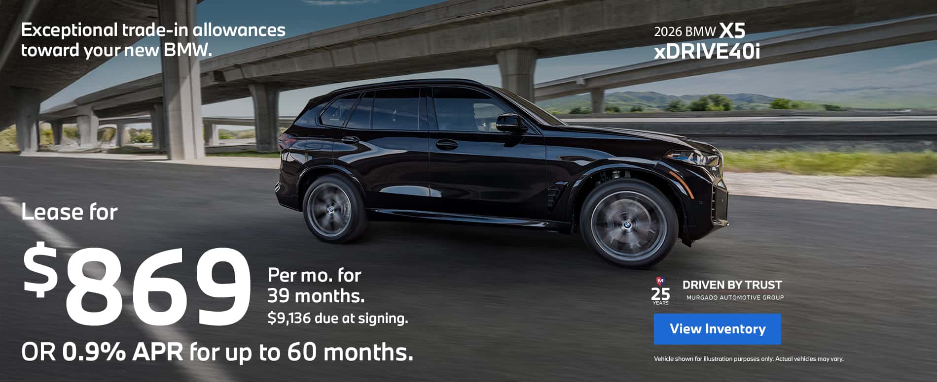 2026 BMW X5 xDRIVE40i at BMW of Barrington