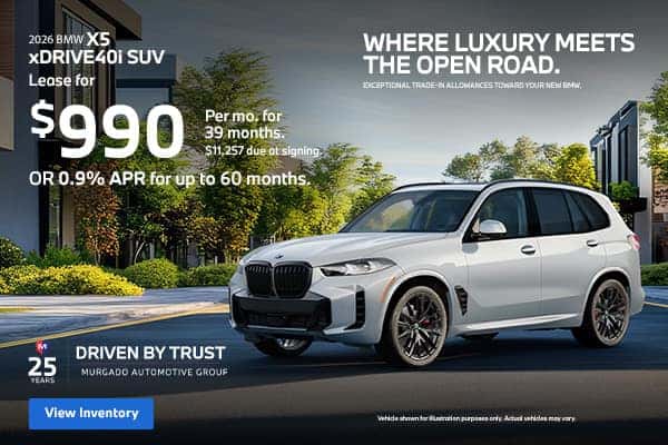 2026 BMW X5 xDRIVE40i
