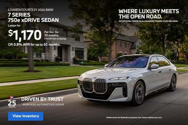 2026 BMW 750e xDRIVE Sedan