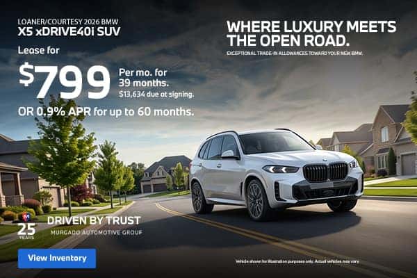 2026 BMW X5 xDRIVE40i