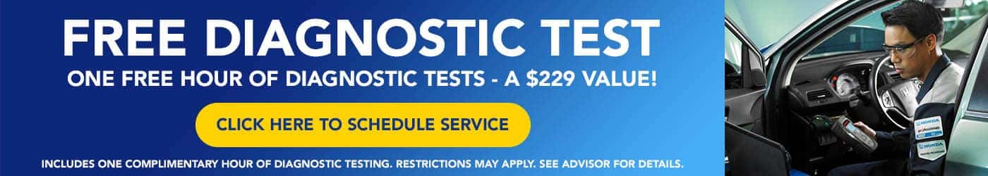 Free Diagnostic Test at Motor Werks Honda