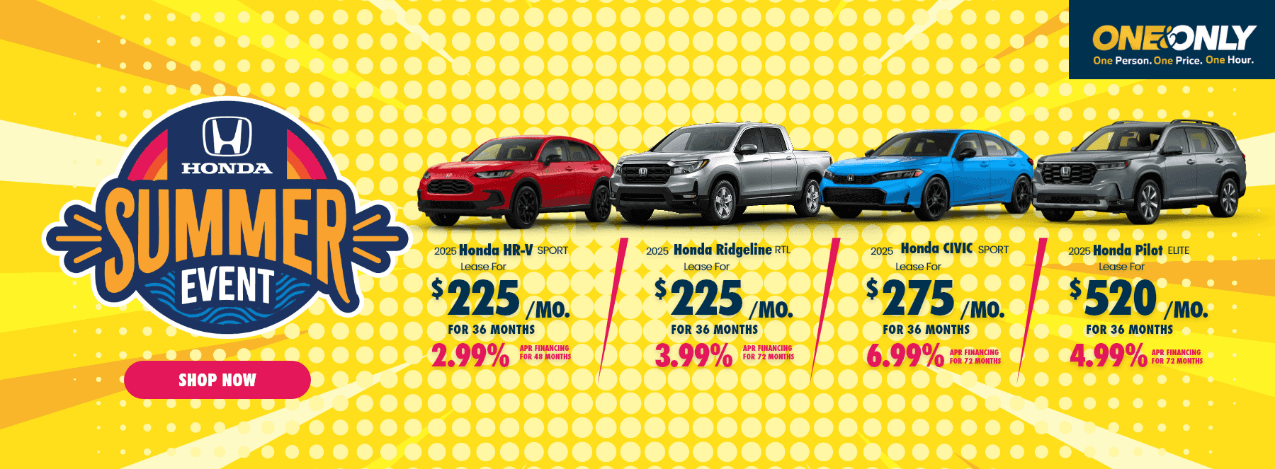 Motor Werks Honda Summer Sales Event