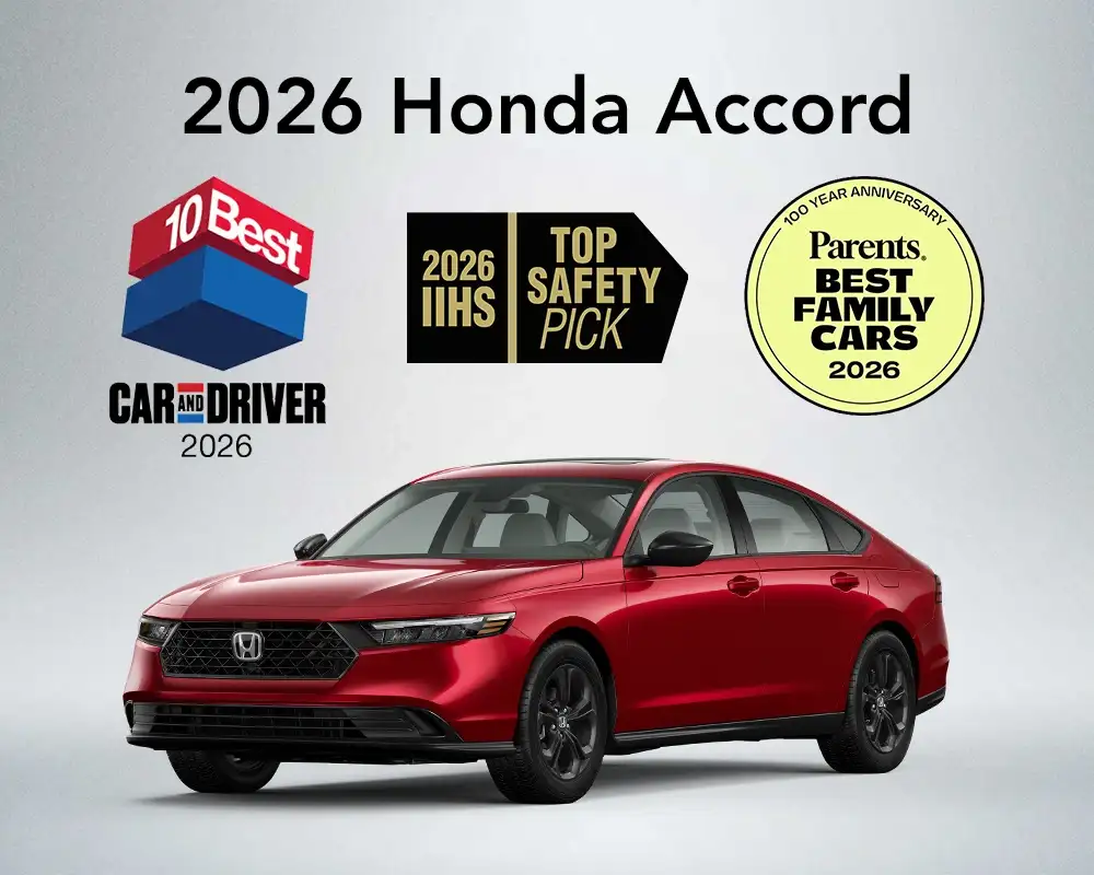 2026 Honda Accord Awards
